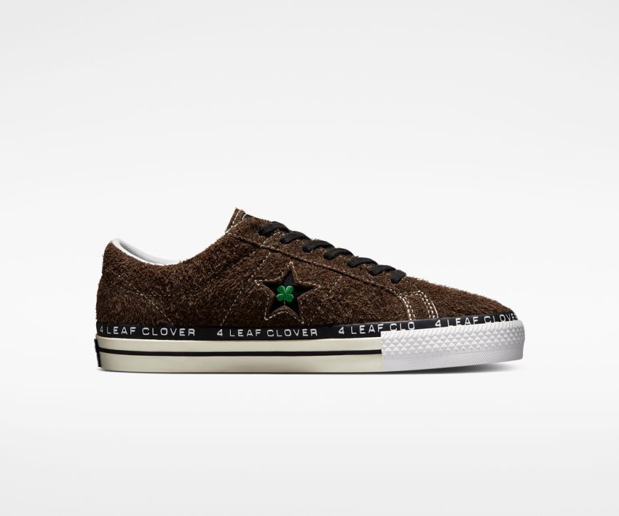 Tenisi Barbati Converse x Patta Four-Leaf Clover One Star Pro Masline Verzi Albi | RO PTXCN346